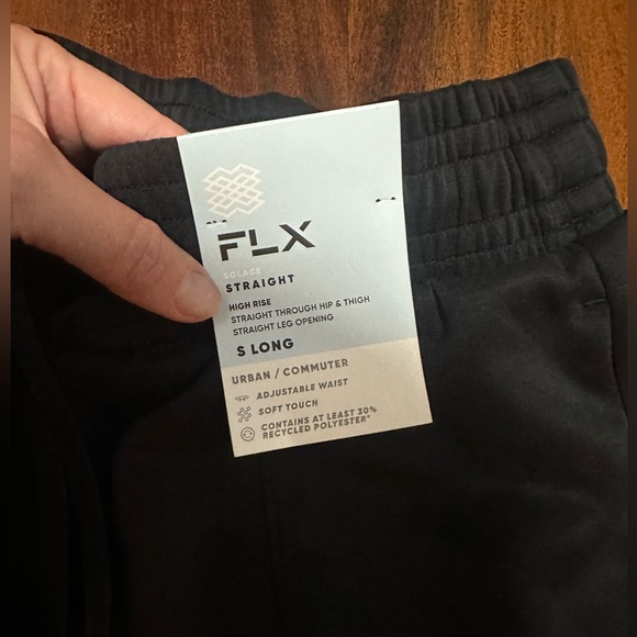 NWT Women's FLX High-Rise Solace Straight Leg Sand Wash Pants SIZE SMALL LONG - Picture 11 of 14